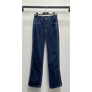 셀린느(CELINE) 배색 스티치 데님 팬츠 의류