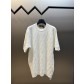 펜디(FENDI) 더블 F 자카드 니트 반팔 티셔츠 의류