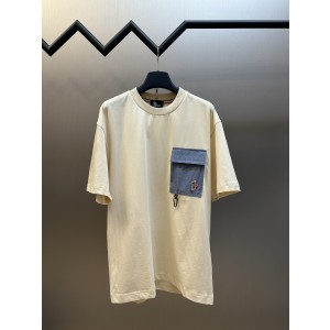 몽클레어 몽클레르(MONCLER) 로고 포켓 반팔 티셔츠 의류