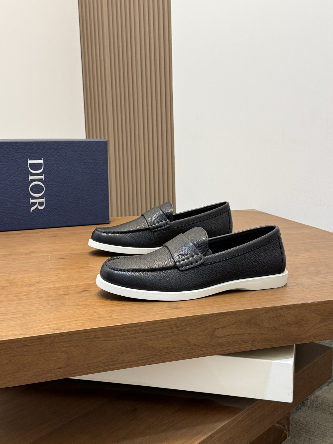 [Dior] 디올 남성 캐주얼 레더 로퍼 신발
