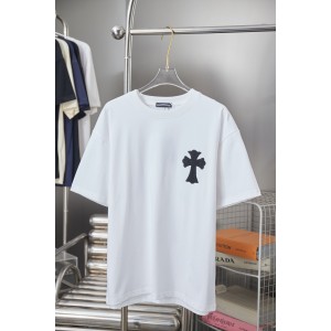 크롬하츠(CHROME HEARTS) 크로스 패치 반팔 티셔츠 상의 의류