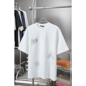 크롬하츠(Chrome Hearts) 레이저 패턴 반팔 티셔츠 상의 의류