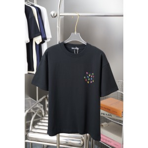 크롬하츠(Chrome Hearts) 실리콘 크로스 반팔 티셔츠 상의 의류