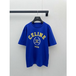 셀린느(CELINE) 트리옹프 로고 반팔 티셔츠 상의 의류