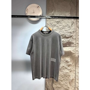 알렉산더왕(Alexander Wang) 레터링 그래픽 워싱 반팔 티셔츠 상의 의류