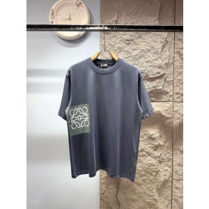 로에베(LOEWE) 블록 그래픽 반팔 티셔츠 상의 의류