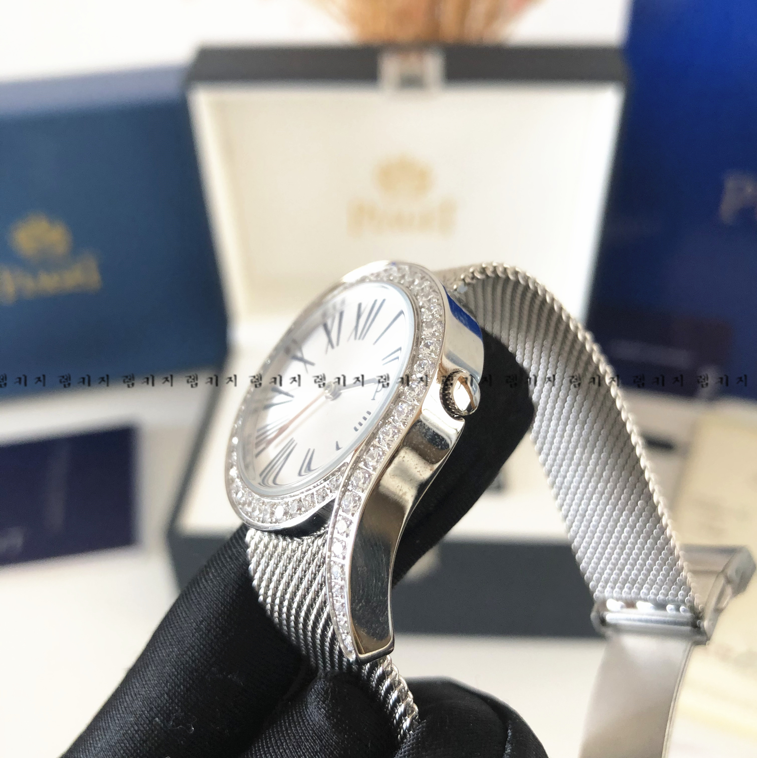 피아제 라임라이트 갈라 밀라니즈 메쉬스트랩 시계