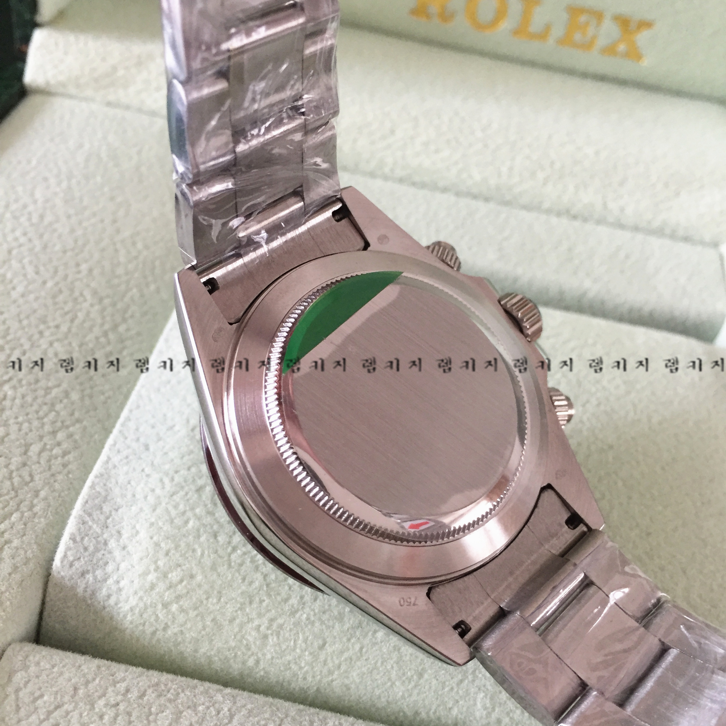 로렉스 데이토나 아이스블루 은장 메탈시계