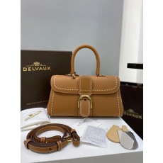 델보 브리앙 EAST / WEST MM 브라운 토트백