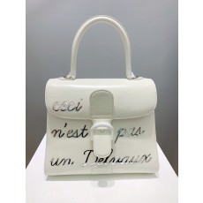 델보 레터링 브리앙 화이트 에디션 복스 MM 토트백