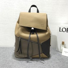 로에베 카프스킨 퍼즐 베이지 백팩