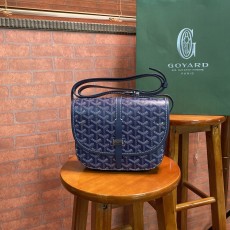 고야드 Belvedere PM 블루&블랙 스페셜 크로스바디 백