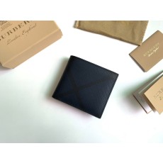 버버리 런던 체크 레더 반지갑