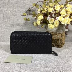 보테가베네타 인트레치아토 지퍼 장지갑