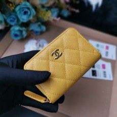 샤넬 클래식 지퍼 카드지갑
