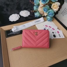 샤넬 보이 지퍼 지갑