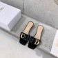 디올 여성 슬리퍼