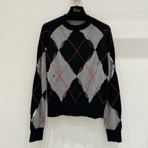 디올 니트  긴팔 티셔츠 여성
