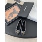 chanel 샤넬 25K 신상 체인 더블 C 통굽 단화 플랫 슈즈 신발