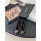 chanel 샤넬 25K 신상 체인 더블 C 통굽 단화 플랫 슈즈 신발