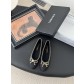 chanel 샤넬 25K 신상 체인 더블 C 통굽 단화 플랫 슈즈 신발