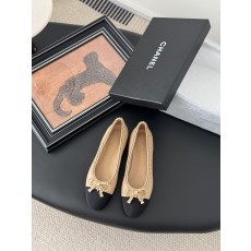 chanel 샤넬 25K 신상 체인 더블 C 통굽 단화 플랫 슈즈 신발