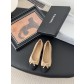 chanel 샤넬 25K 신상 체인 더블 C 통굽 단화 플랫 슈즈 신발