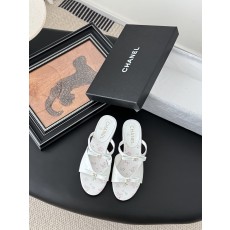 CHANEL 샤넬 통굽 샌들 슬리퍼 신발