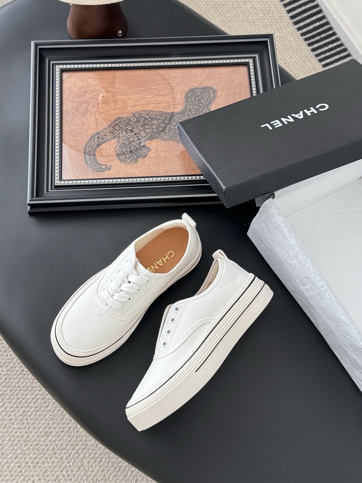 CHANEL 샤넬 스니커즈 슬립온 신발