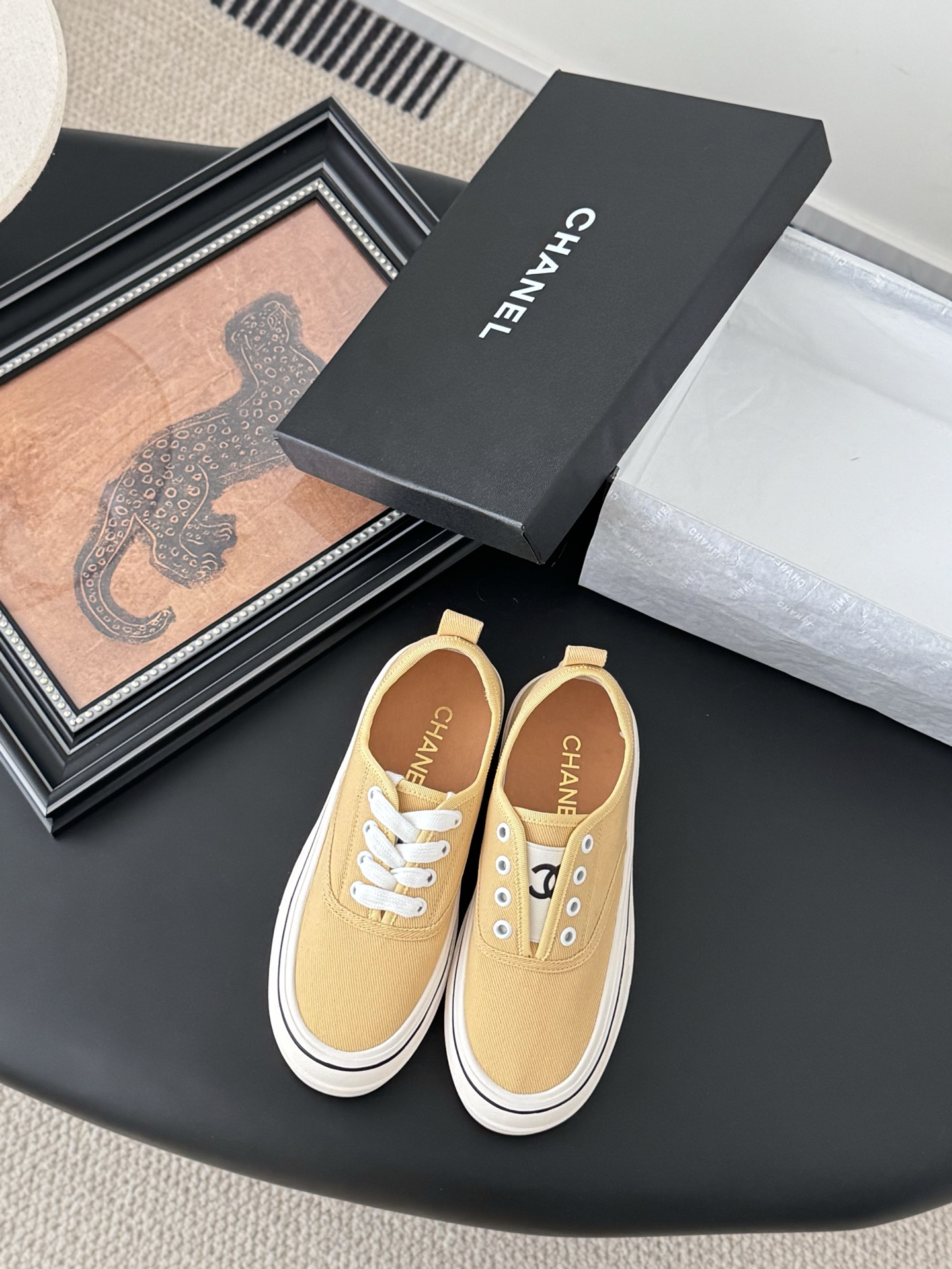 CHANEL 샤넬 스니커즈 슬립온 신발