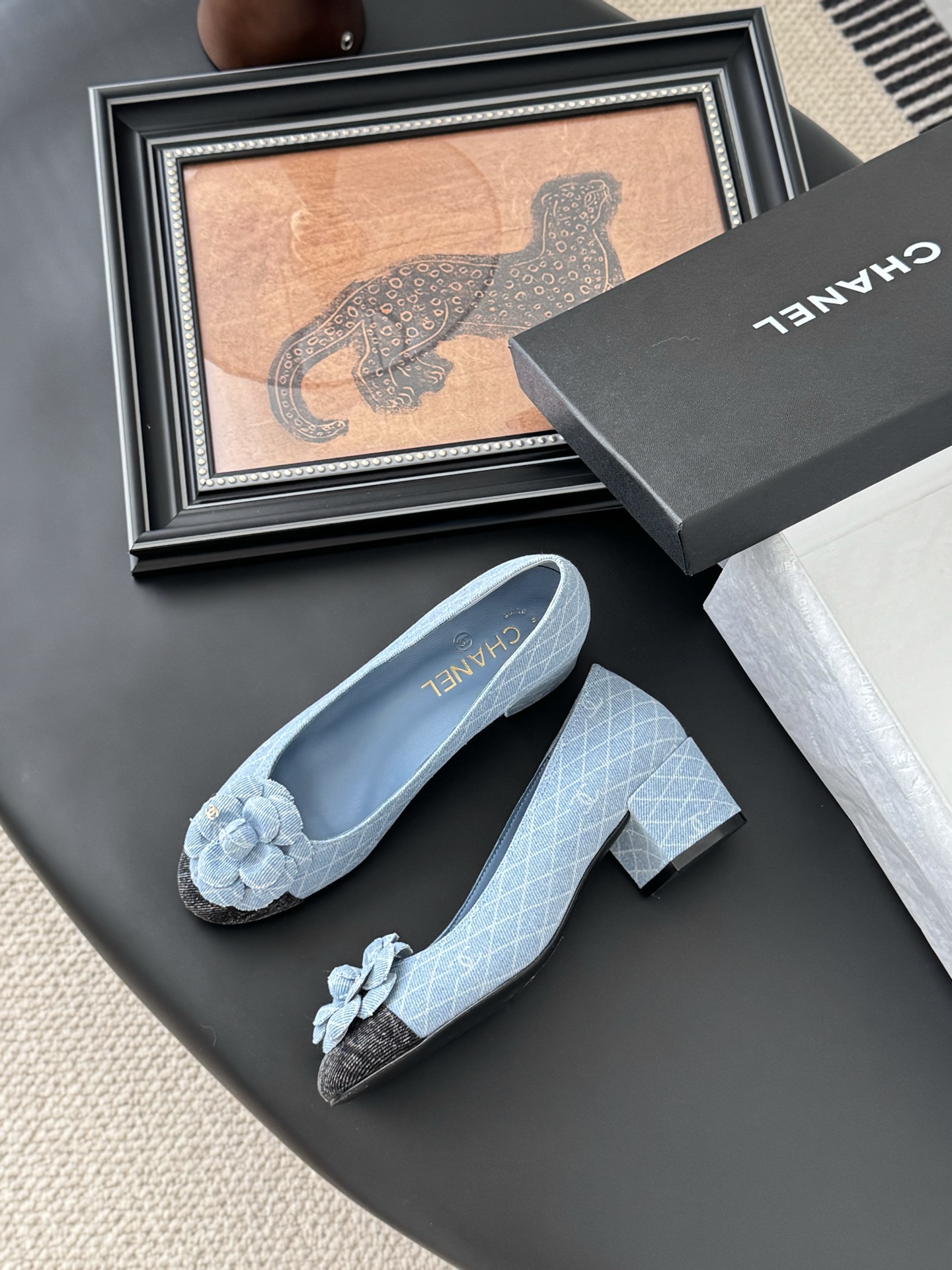 CHANEL 샤넬 25K 플랫 슈즈 단화 신발