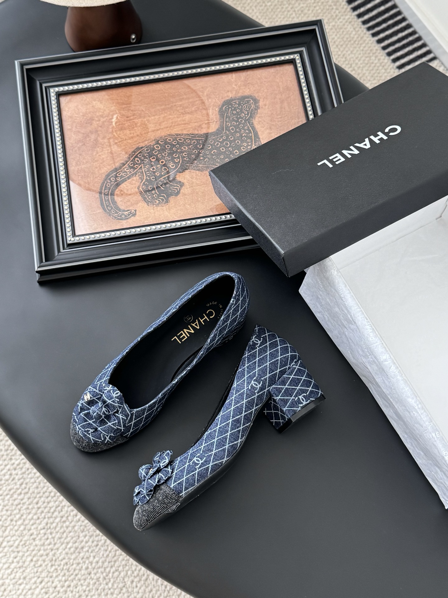 CHANEL 샤넬 25K 플랫 슈즈 단화 신발