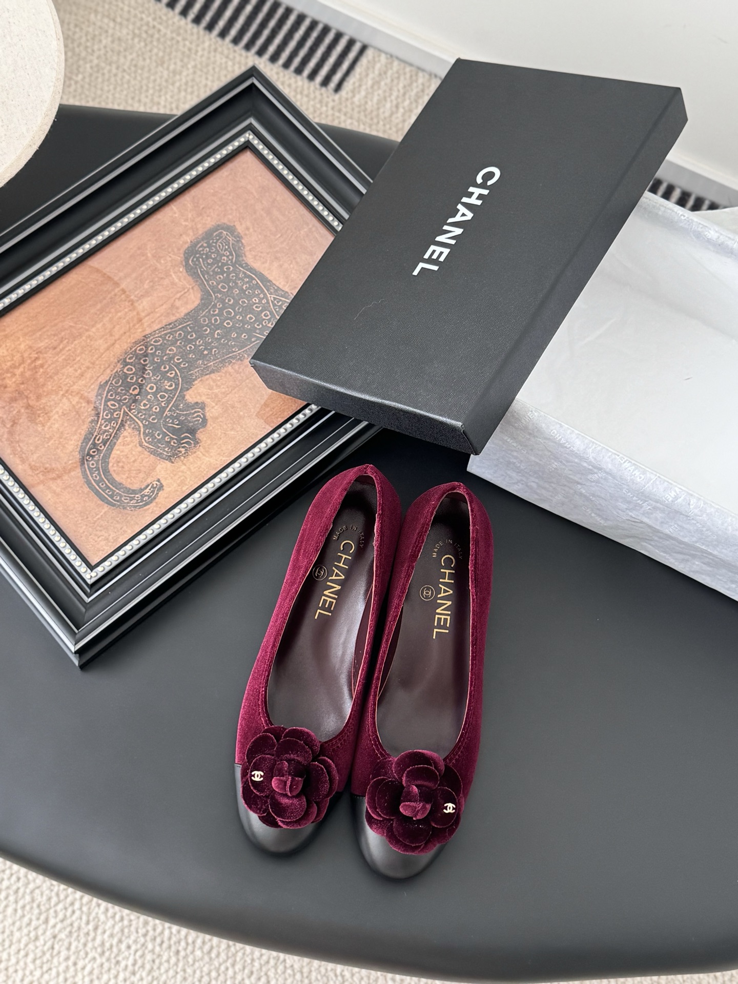 CHANEL 샤넬 25K 플랫 슈즈 단화 신발