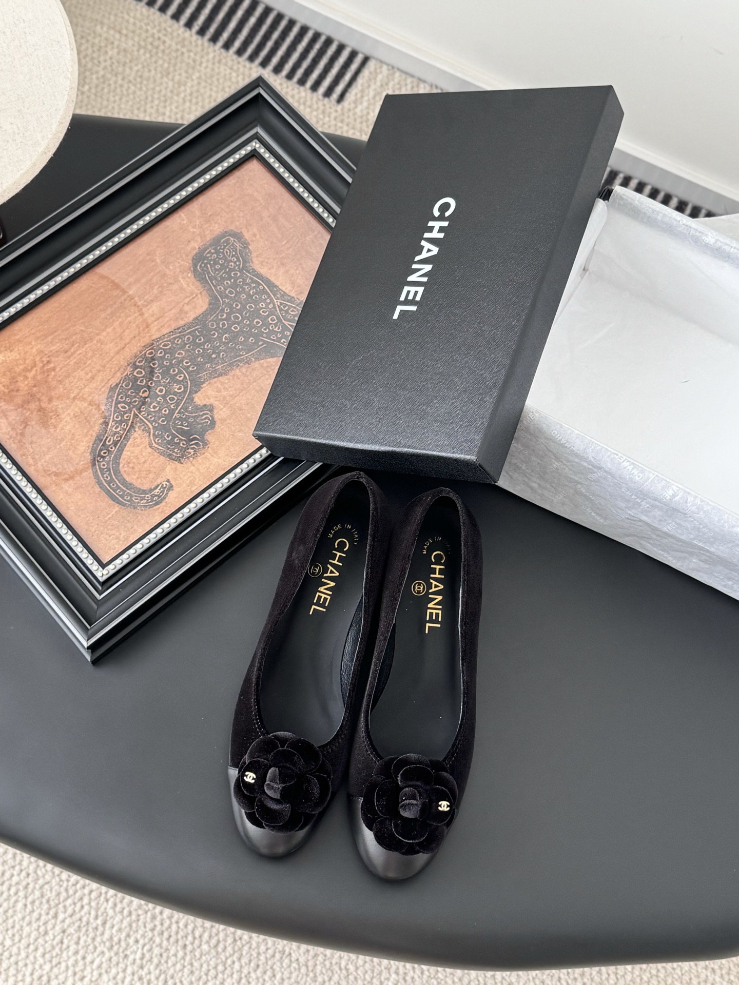 CHANEL 샤넬 25K 플랫 슈즈 단화 신발