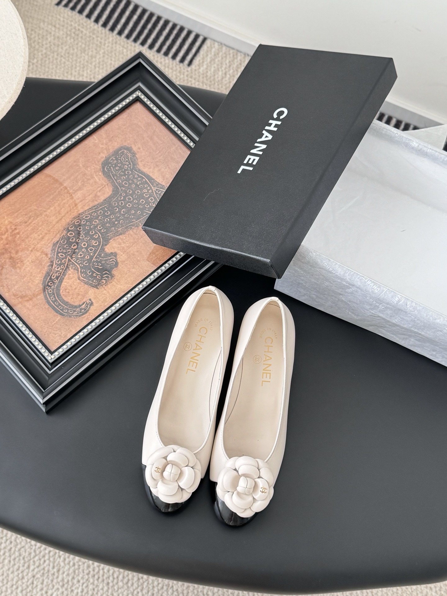 CHANEL 샤넬 25K 플랫 슈즈 단화 신발