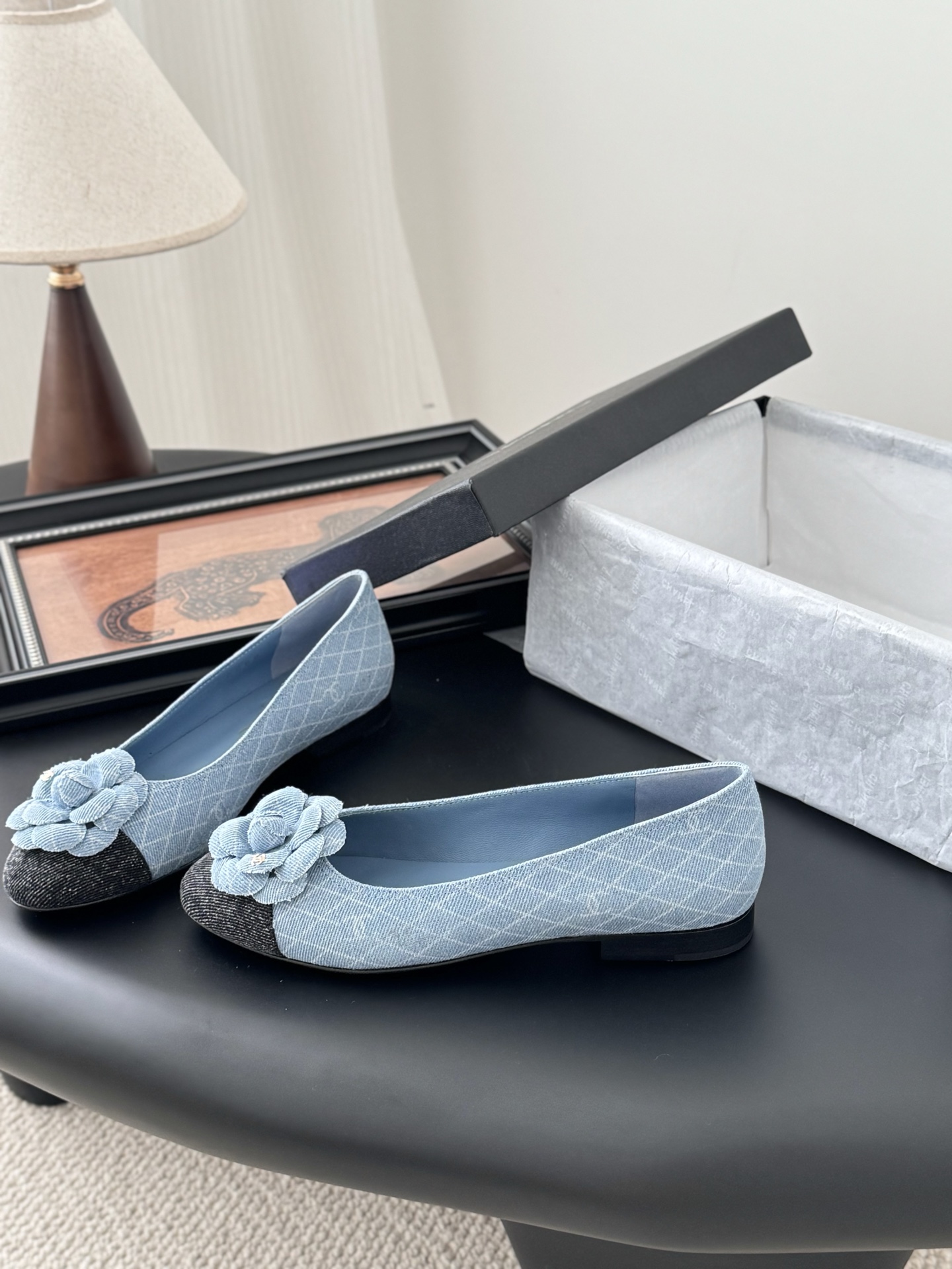 CHANEL 샤넬 25K 플랫 슈즈 단화 신발