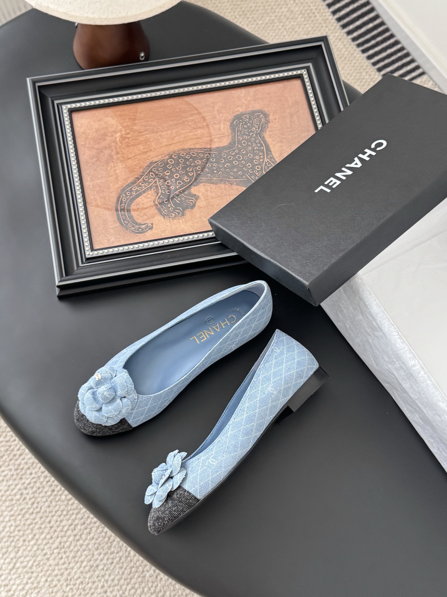 CHANEL 샤넬 25K 플랫 슈즈 단화 신발