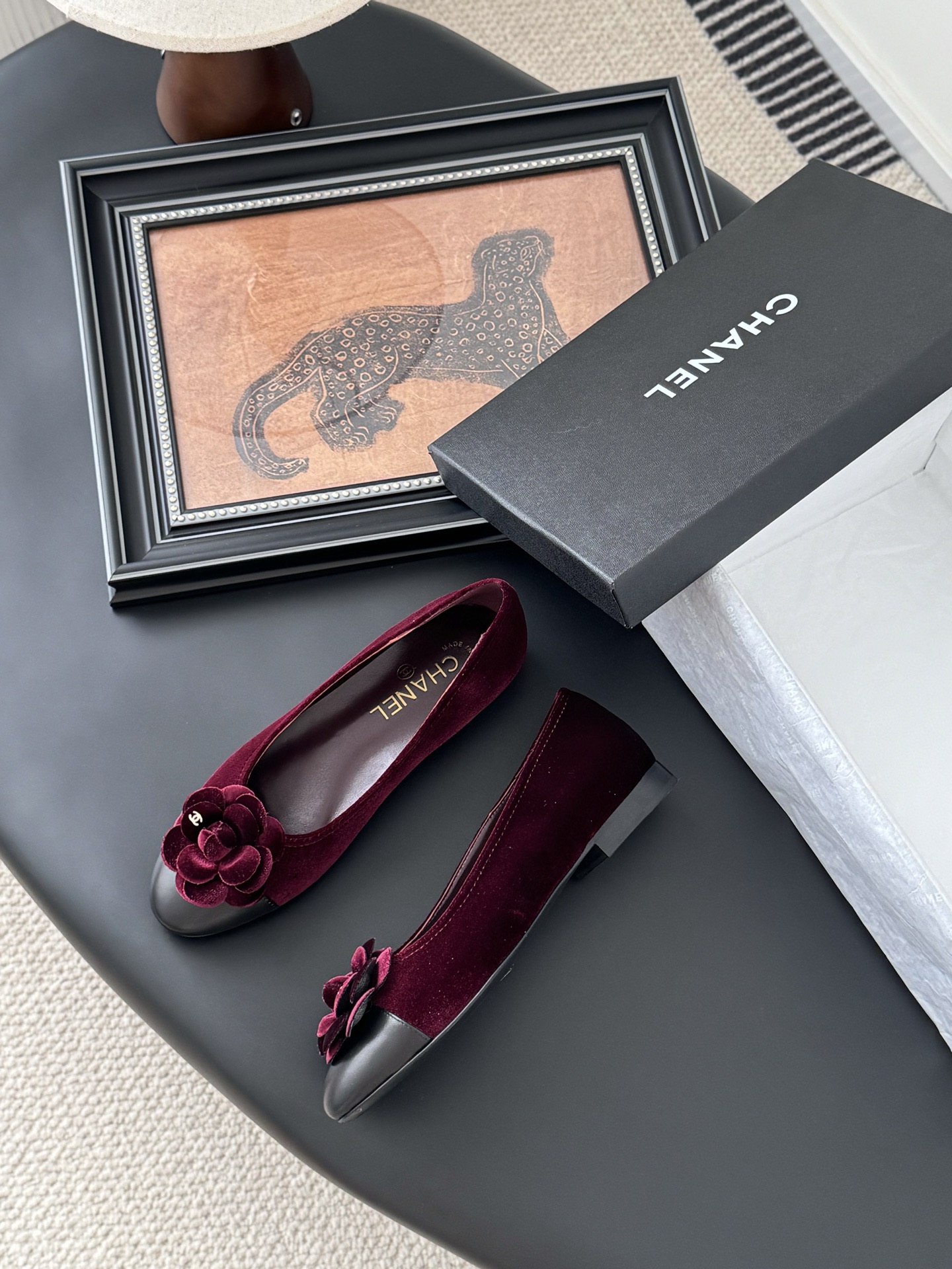 CHANEL 샤넬 25K 플랫 슈즈 단화 신발