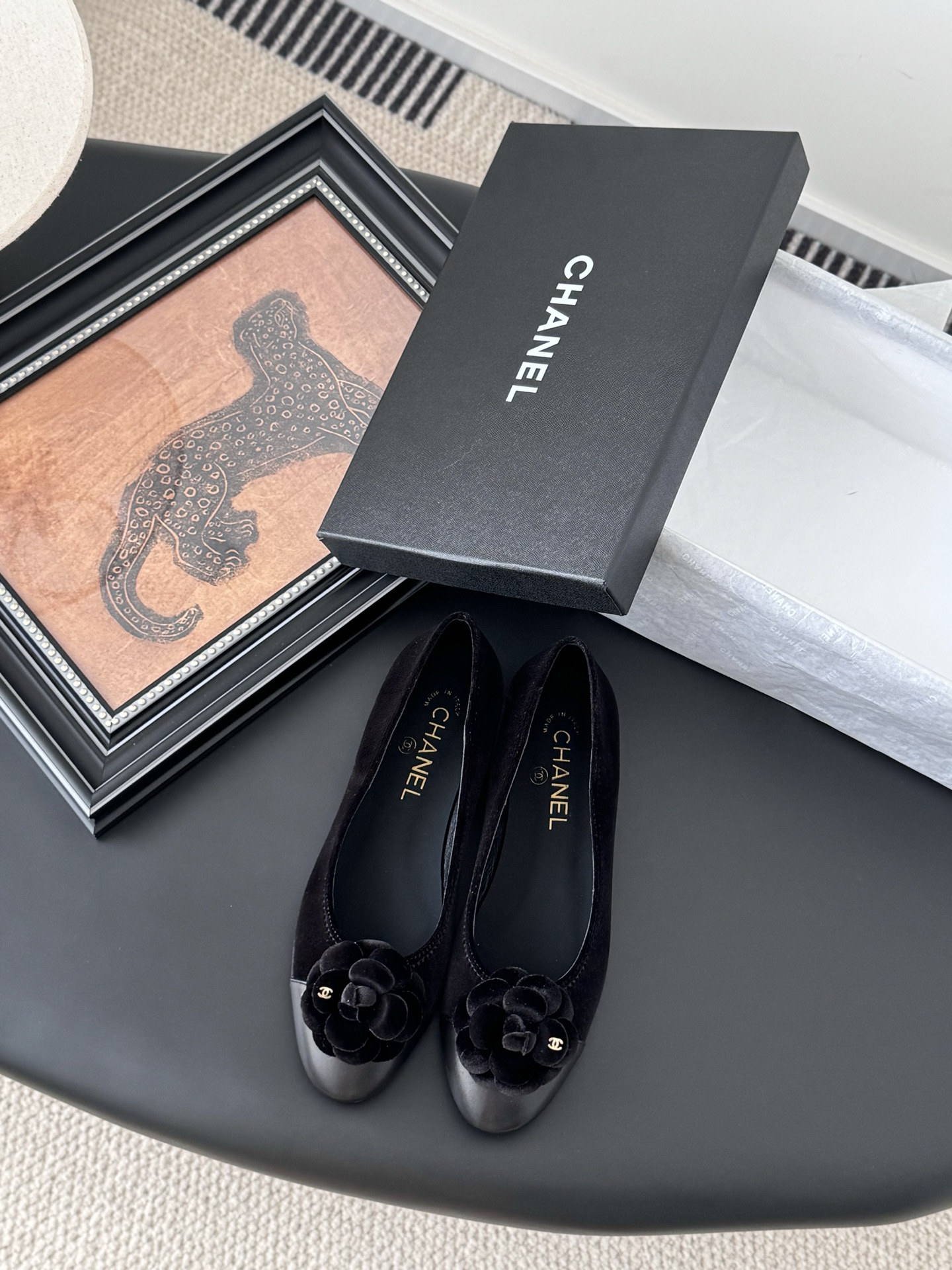 CHANEL 샤넬 25K 플랫 슈즈 단화 신발