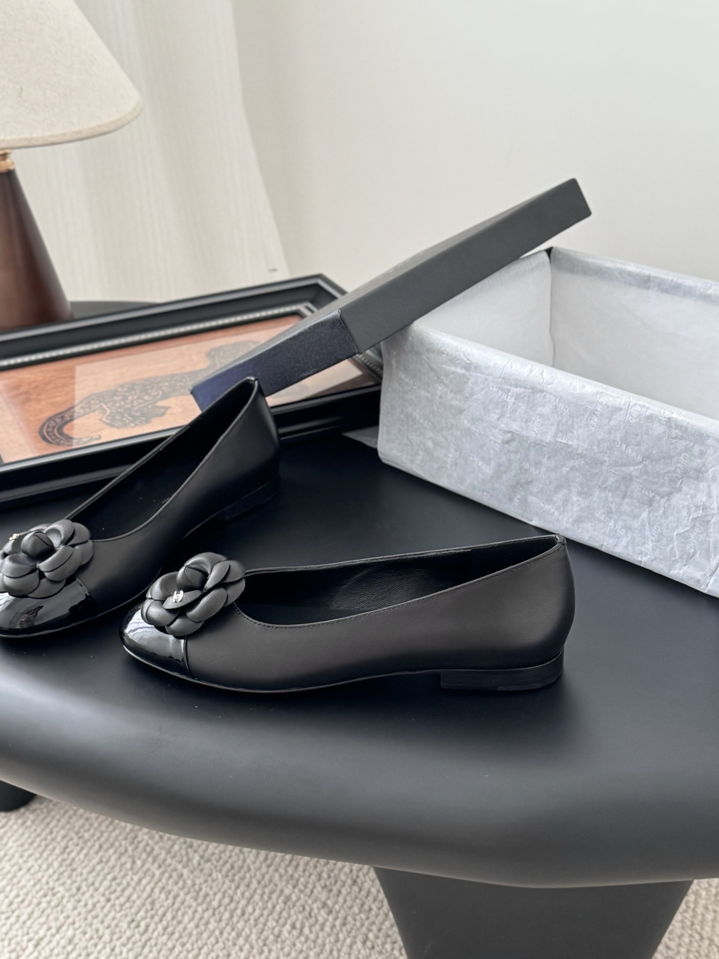 CHANEL 샤넬 25K 플랫 슈즈 단화 신발