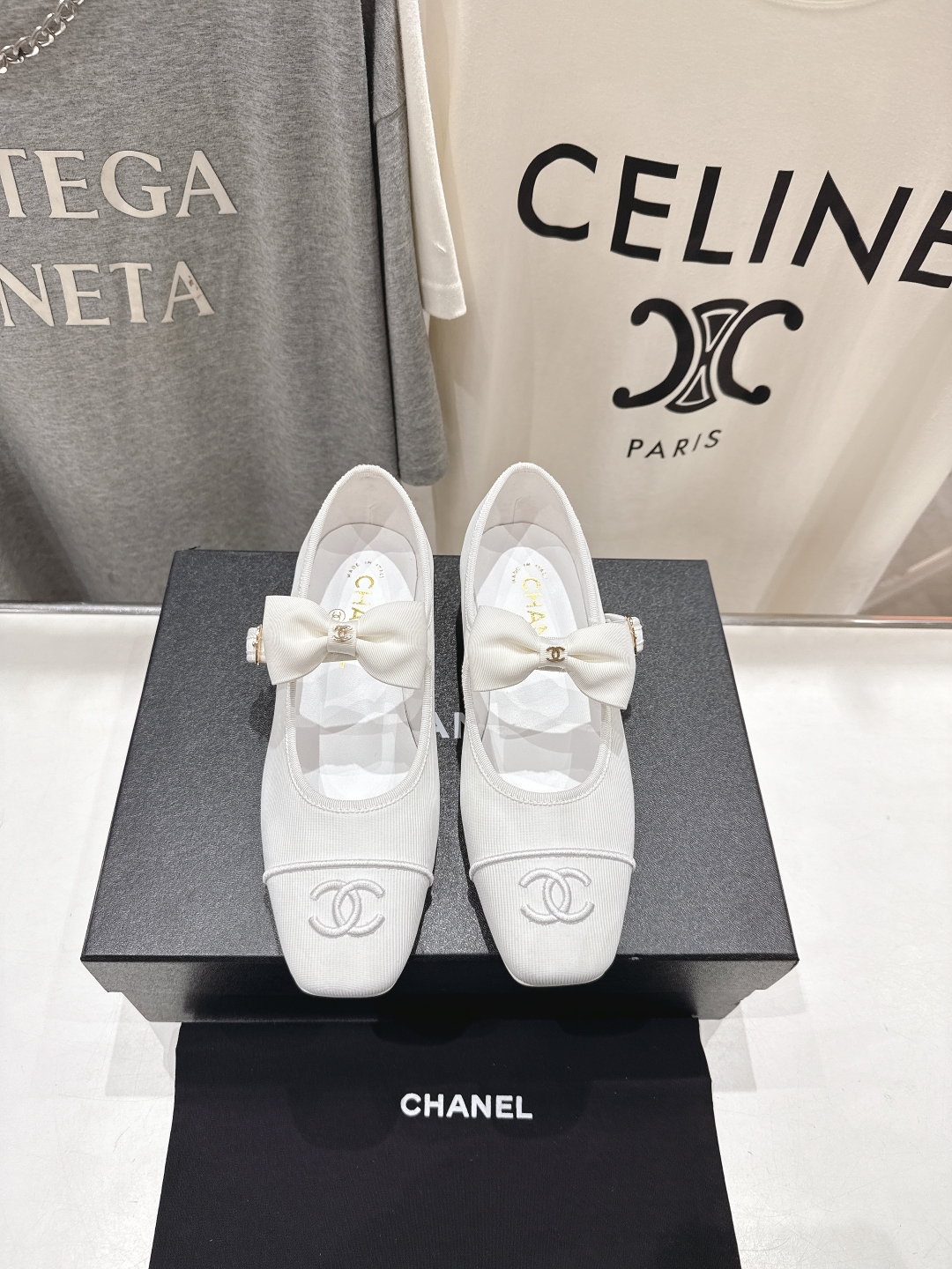 CHANEL 샤넬 플랫 슈즈 단화 신발