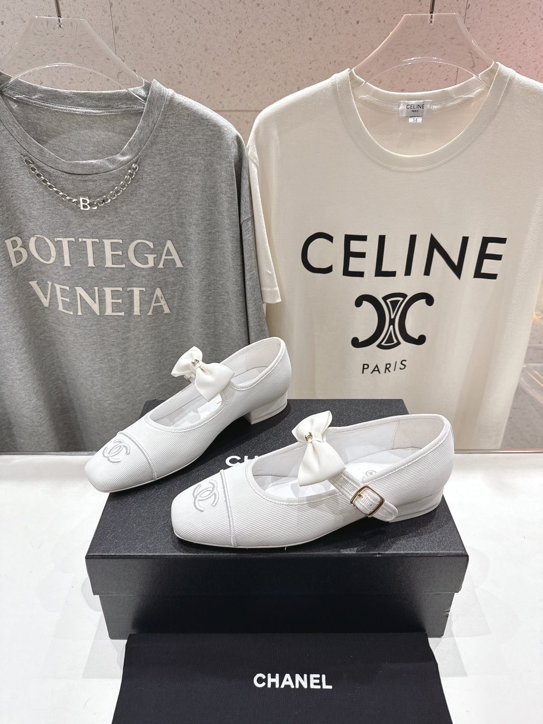 CHANEL 샤넬 플랫 슈즈 단화 신발