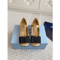 PRADA 프라다 통굽 힐 슈즈 구두 단화 신발