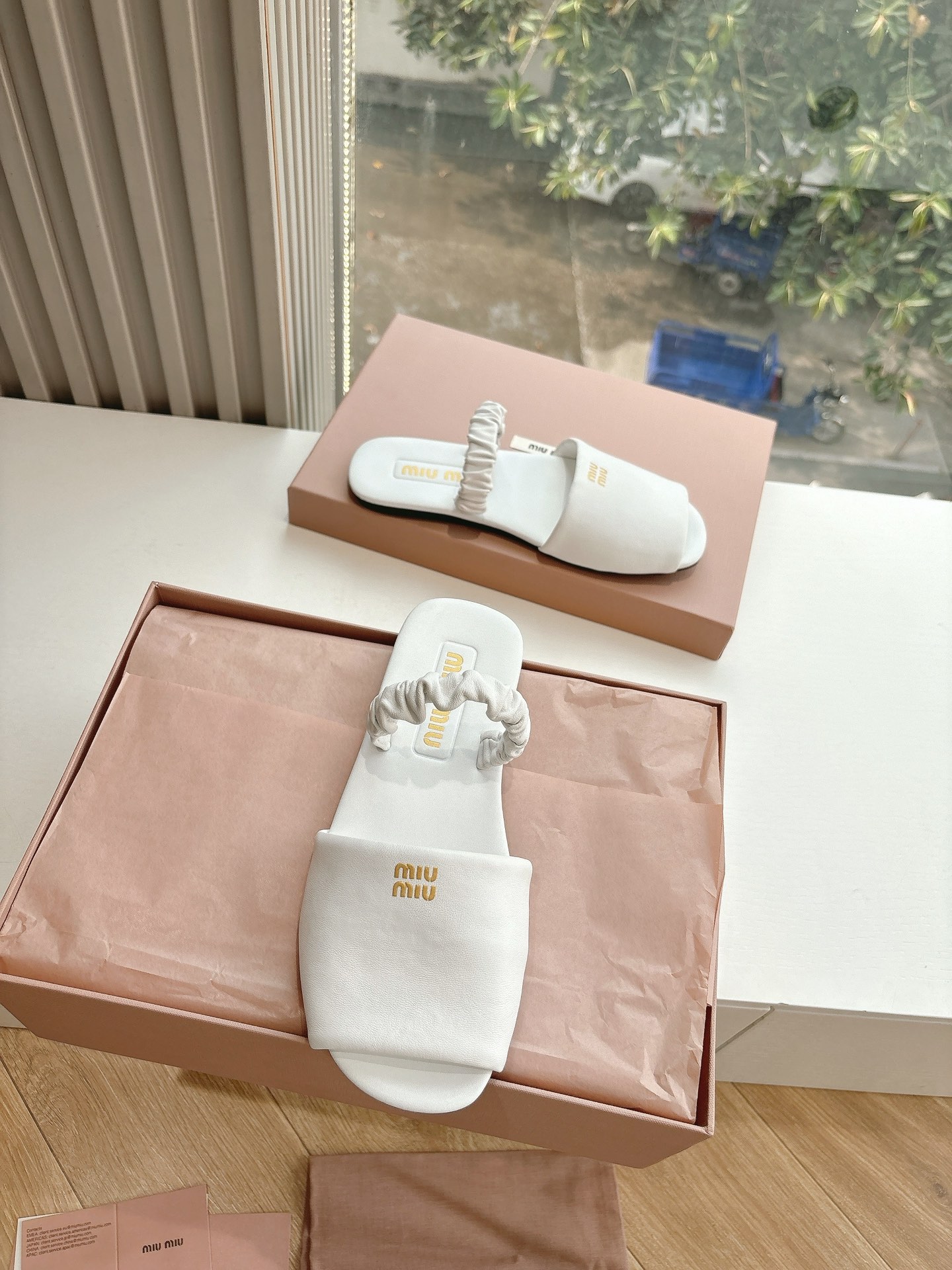 miumiu 미우미우 샌들 슬리퍼 신발