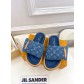 LV 루이비통 데님 슬리퍼 샌들 신발