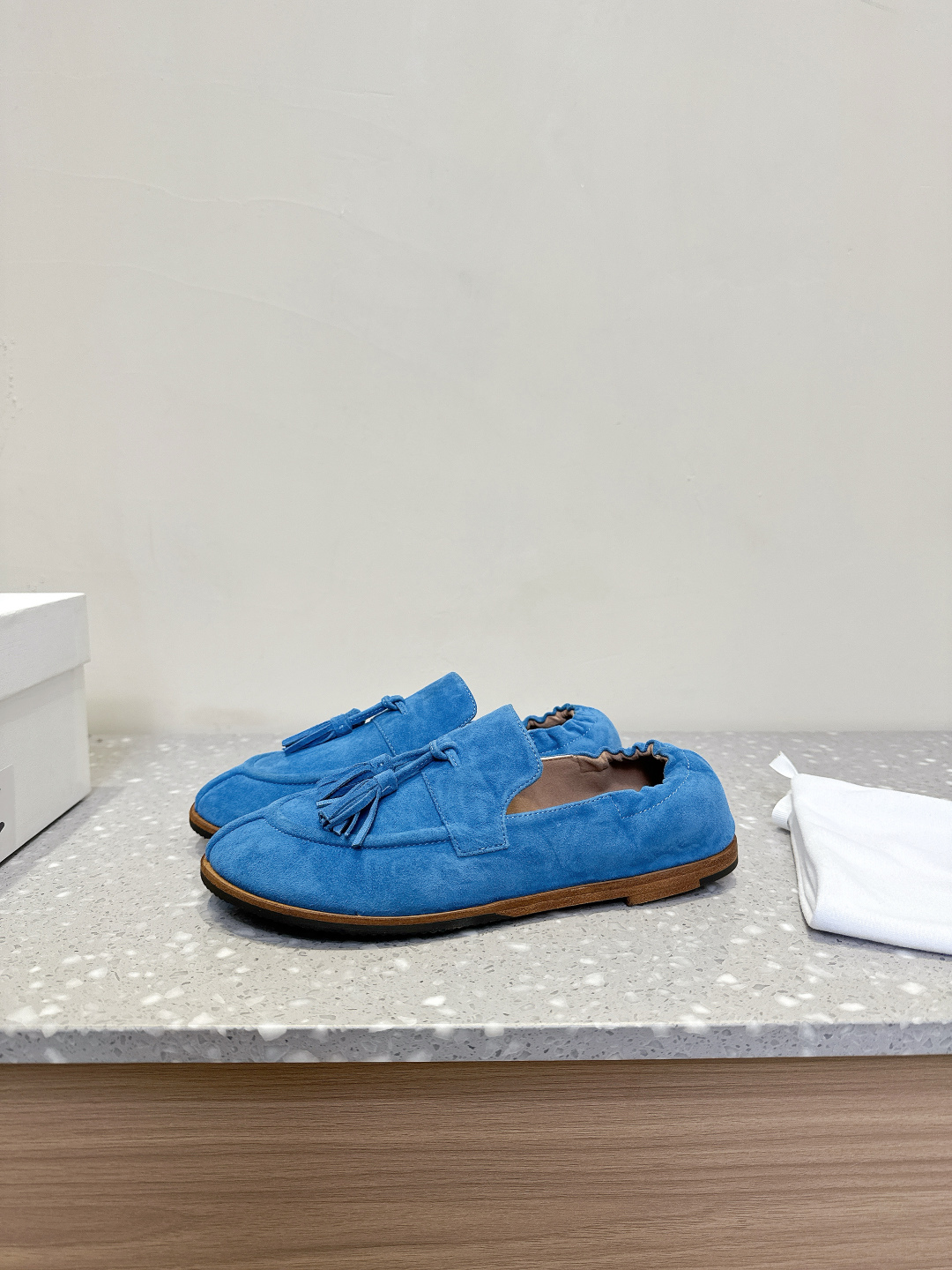 The row 더로우 미니멀 빈티지 태슬 로퍼 플랫 구두 신발