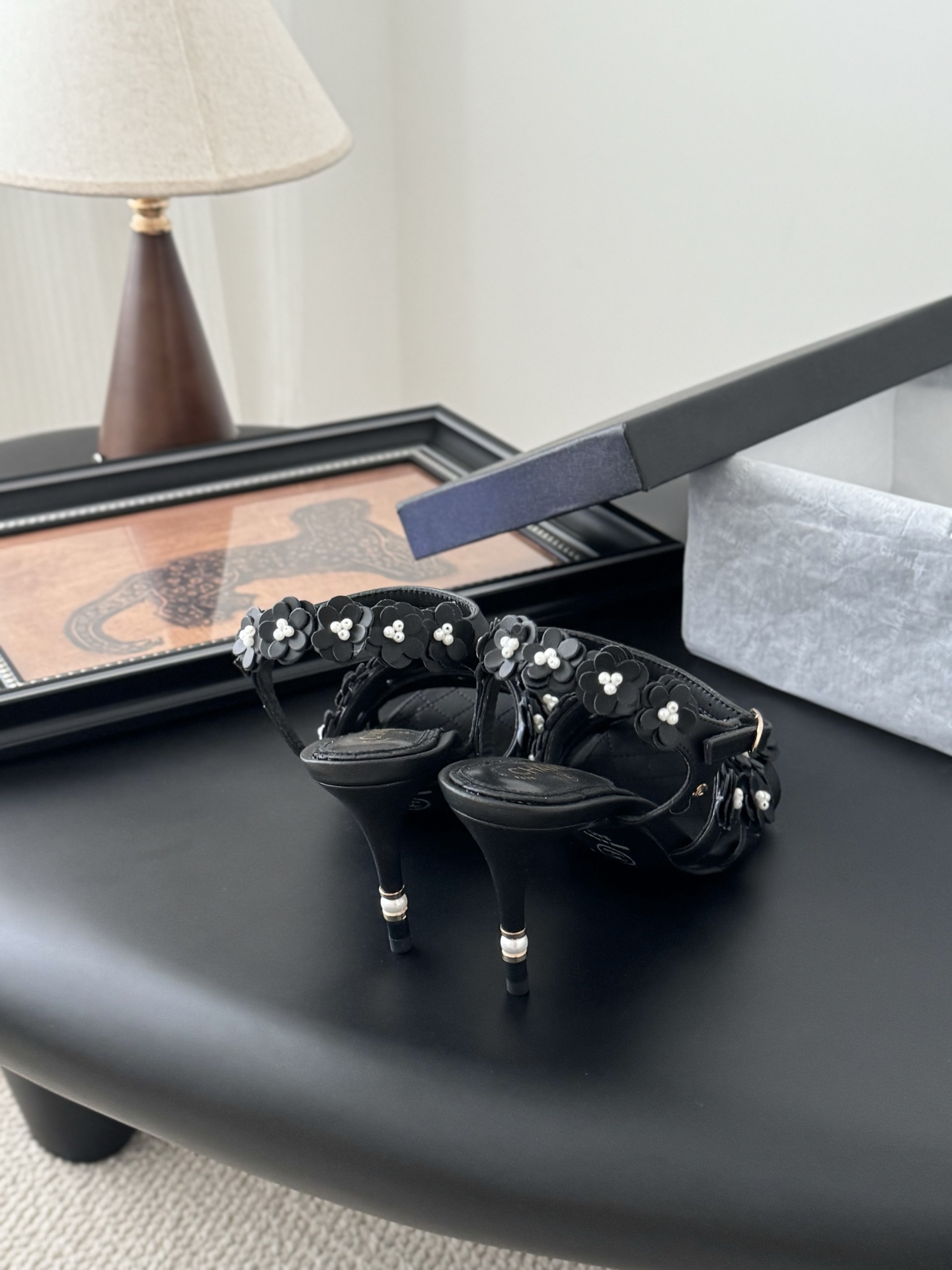 Chanel 샤넬 스트랩 샌들 구두 신발