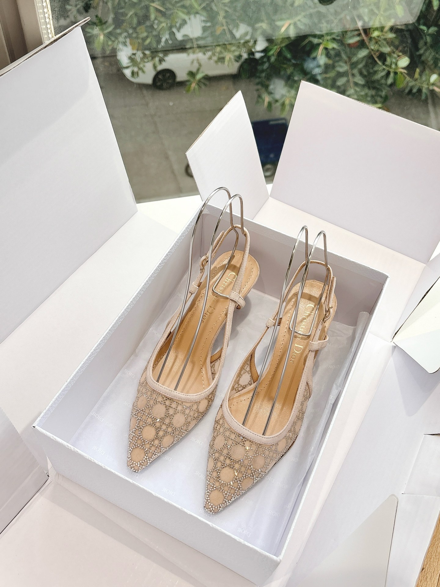 Dior CD 디올 힐 샌들 슬리퍼 신발