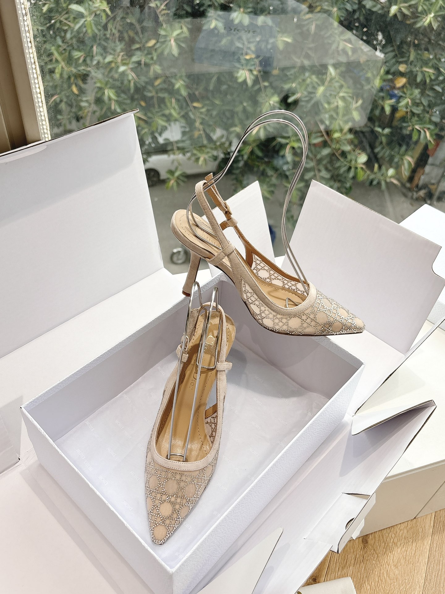 Dior CD 디올 힐 샌들 슬리퍼 신발