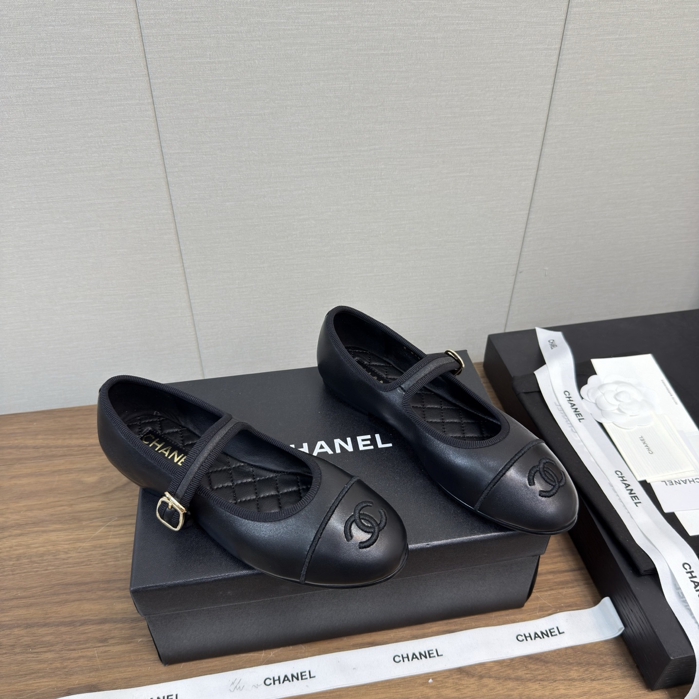 Chanel 25p 샤넬 메리제인 플랫 슈즈 단화 신발